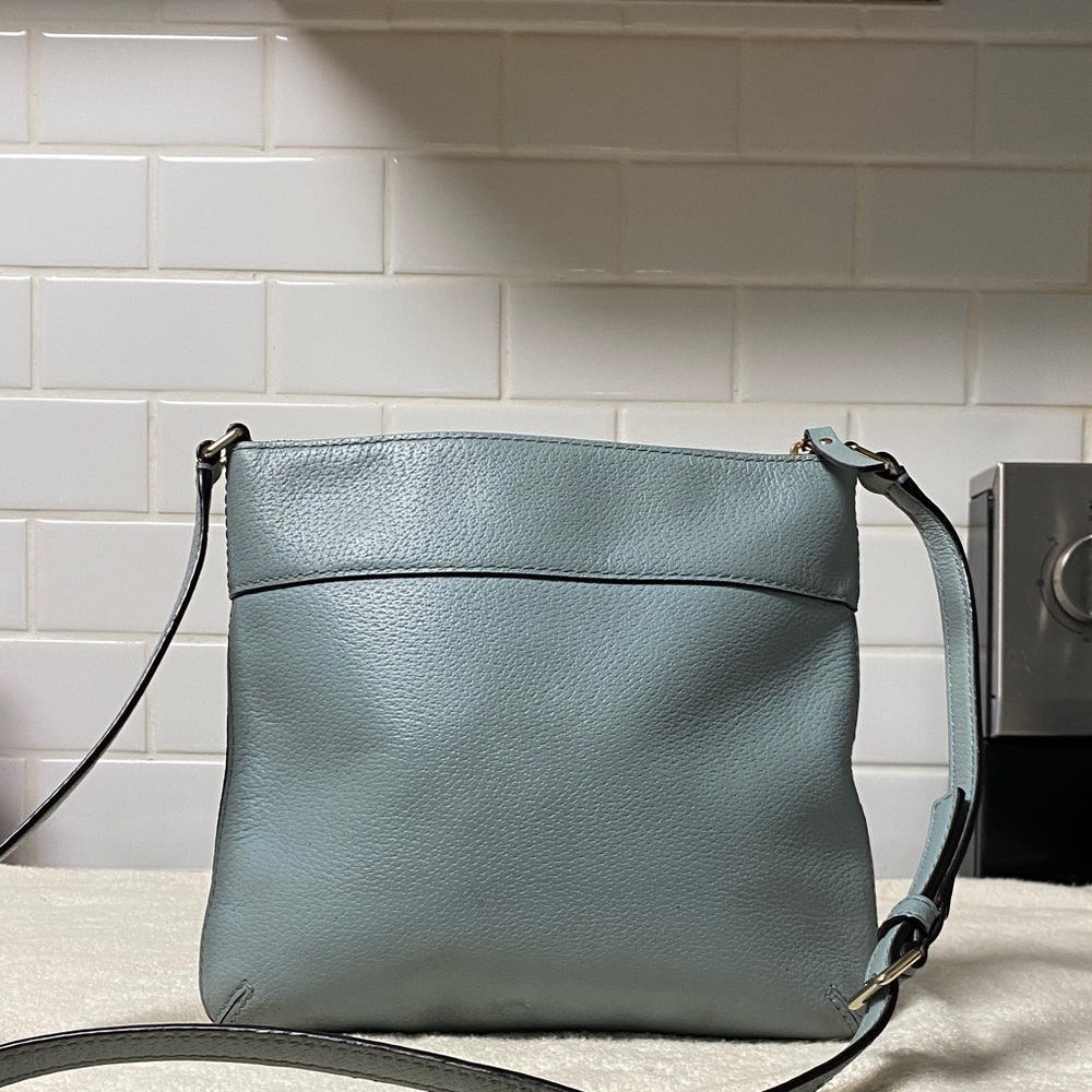 Kate Spade Leather Light Blue Crossbody Bag - Picture 4 of 9